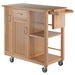 Douglas Utility Kitchen Cart; Natural - Top Restaurant Supplies -  - Doba