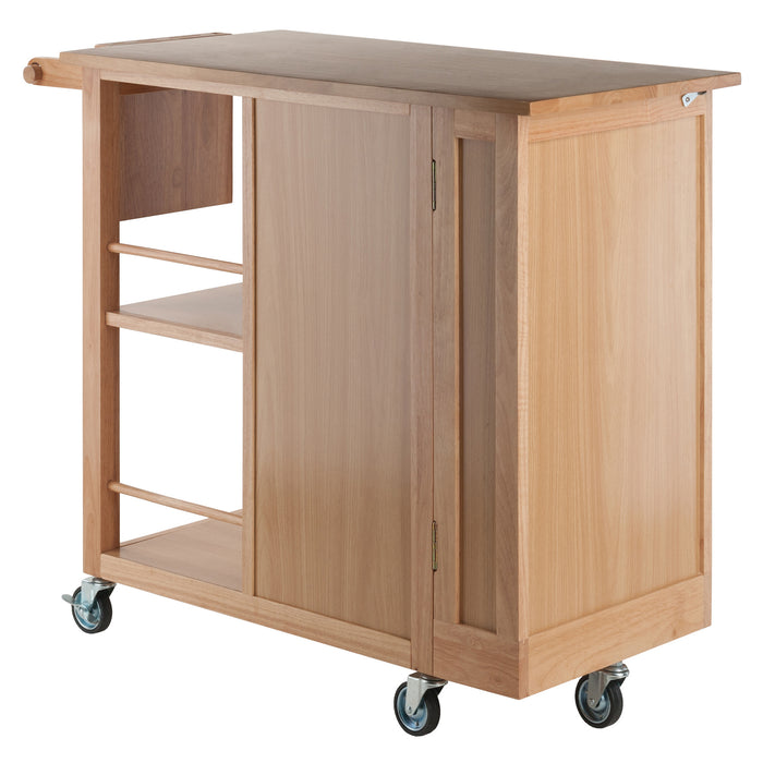 Douglas Utility Kitchen Cart; Natural - Top Restaurant Supplies -  - Doba