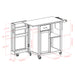 Douglas Utility Kitchen Cart; Natural - Top Restaurant Supplies -  - Doba