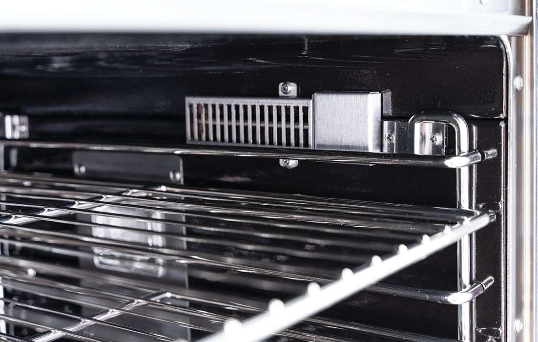 Dukers DCCOG1 Single Convection Oven - 54,000 BTU/H - 3 Burner - Top Restaurant Supplies