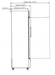 Dukers DSM-19R Commercial Single Glass Swing Door Merchandiser Refrigerator, 29.5" Wide - Top Restaurant Supplies