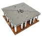 Dutchess IH-9SQ 9 Part Square Extra Head Assembly For BMIH Dough Divider - Top Restaurant Supplies