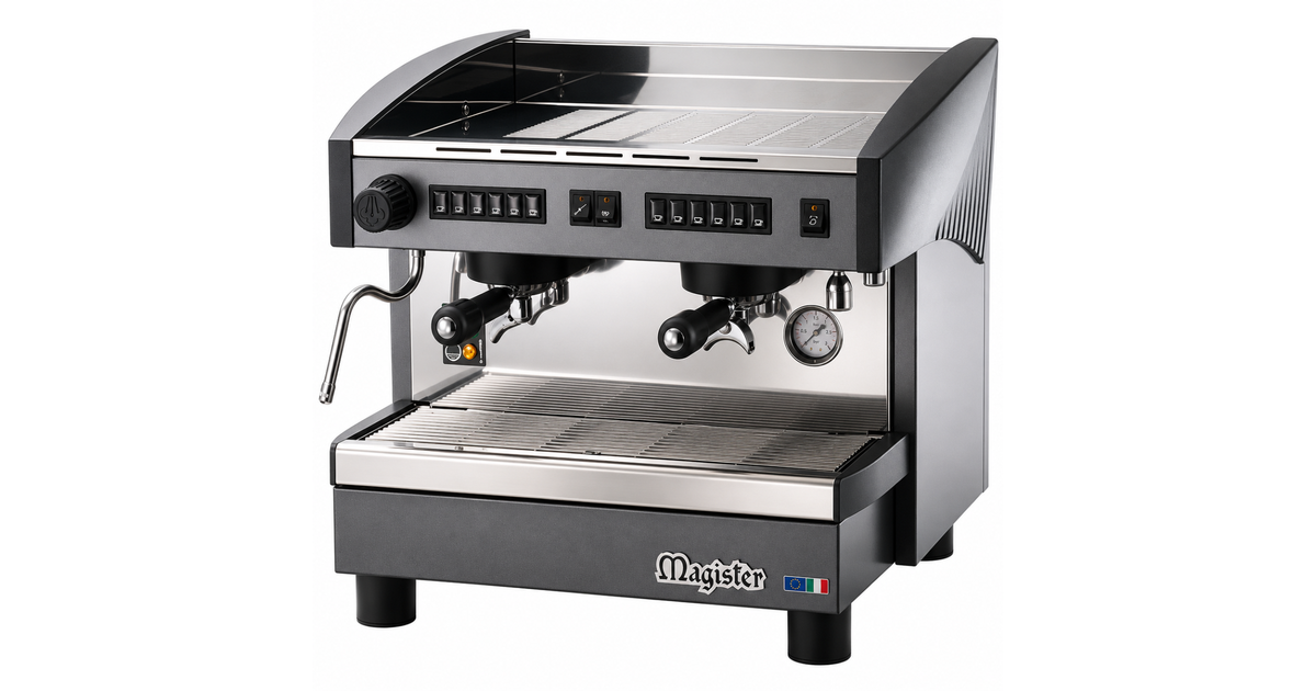 Magister ES70 STILO 110V Second Group Automatic Espresso Machine with Steam Wand - 2700W