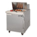 Leader NSFM27 Mega Top Bain Marie, Sandwich & Salad Refrigerated Prep Table,1 Door, 27" - Top Restaurant Supplies - Mega Top Bain Marie - Leader Refrigeration