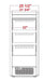 Excellence Industries AC-6 25 1/2" Open Air Curtain Display Case Merchandiser, 6.0 Cu Ft. - Top Restaurant Supplies