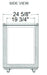 Excellence Industries EURO-5 24 5/8" Flat Lid Display Freezer, 5.0 Cu Ft. - Top Restaurant Supplies
