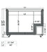Excellence Industries HB-14HCD 51 3/4" Dual Temperature Display Freezer, 13.8 Cu Ft. - Top Restaurant Supplies
