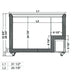 Excellence Industries HB-7HCD 31 1/2" Dual Temperature Display Freezer, 7.4 Cu Ft. - Top Restaurant Supplies