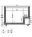 Excellence Industries HL-11HC 43 1/2" Low Temperature DisplayFreezer, 11.1 Cu Ft. - Top Restaurant Supplies