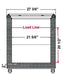 Excellence Industries HL-7HC 31 1/2" Low Temperature DisplayFreezer, 7.4 Cu Ft. - Top Restaurant Supplies