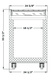 Excellence Industries MC-2HC 24 5/8" Curved Mini Display Freezer, 4.8 Cu Ft. - Top Restaurant Supplies