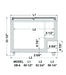 Excellence Industries VB-6HC 59 1/2" Curved Lid Display Freezer, 16.3 Cu Ft. - Top Restaurant Supplies
