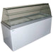 Excellence Industries HBD-12HC 70 5/8" Ice Cream Dipping Cabinet with LED, 20 Cu Ft. - Top Restaurant Supplies