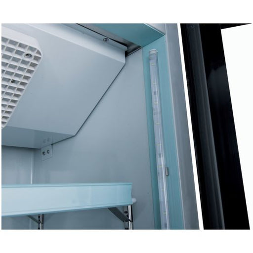 Coldline G10-W 21″ Single Glass Swing Door Merchandiser Refrigerator, White - Top Restaurant Supplies