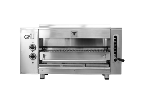 AMPTO HEREFORD-G - Gas Over fire Broiler Hereford 2 infrared burner - Top Restaurant Supplies