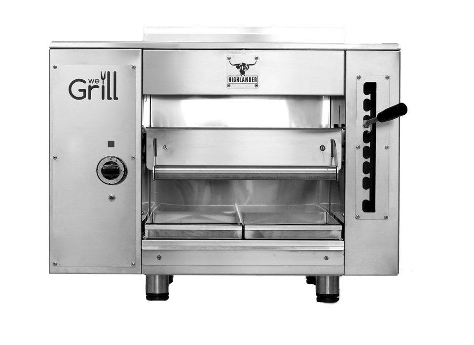 AMPTO HIGHLANDER-G - Gas Overfire Broiler Highlander 1 infrared burner