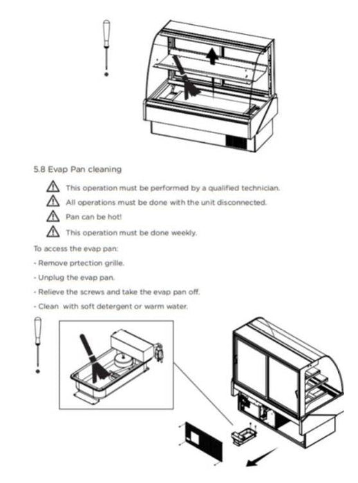 Hydra Kool KBD-CG-60-S Curved Glass Bakery Deli Case - Top Restaurant Supplies