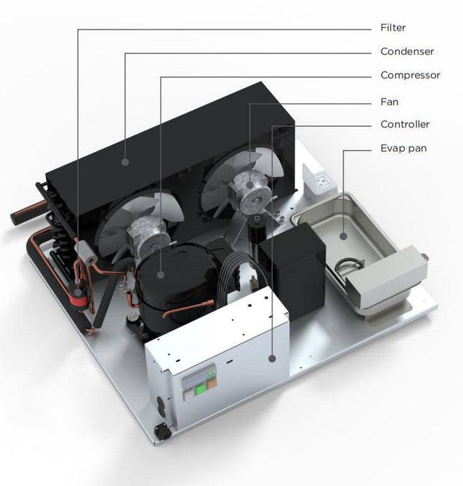 Hydra-Kool KFM-CG-100-S Fresh Meat Curved Glass Deli Case - Top Restaurant Supplies