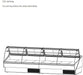 Hydra-Kool KFM-CG-50-S Fresh Meat Curved Glass Deli Case - Top Restaurant Supplies