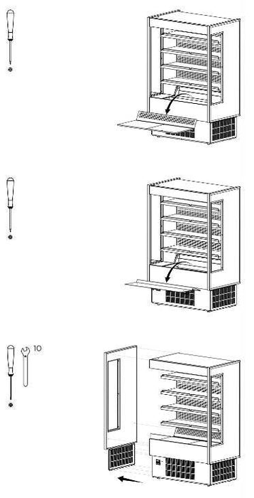 Hydra-Kool KGH-OF-30-S KGH-OF Grab-N-Go High Profile Case - Top Restaurant Supplies