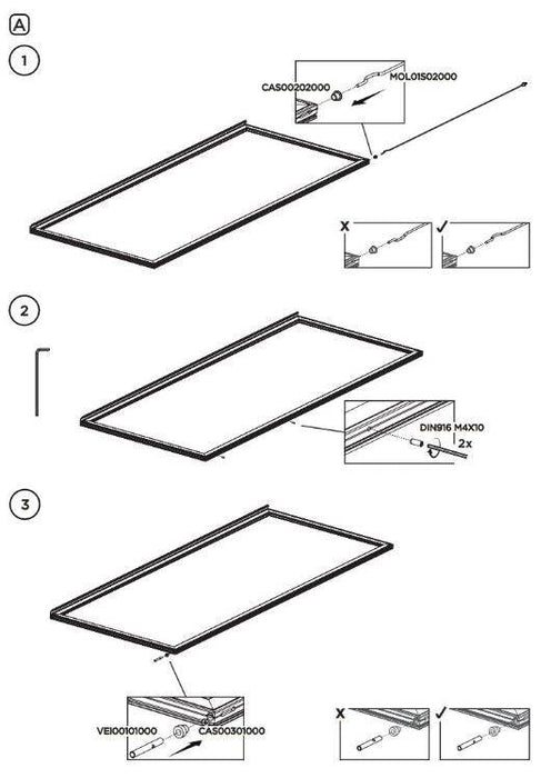 Hydra-Kool KGH-OF-30-S KGH-OF Grab-N-Go High Profile Case - Top Restaurant Supplies