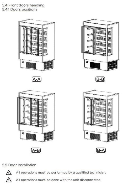 Hydra-Kool KGH-OF-40-S KGH-OF Grab-N-Go High Profile Case - Top Restaurant Supplies