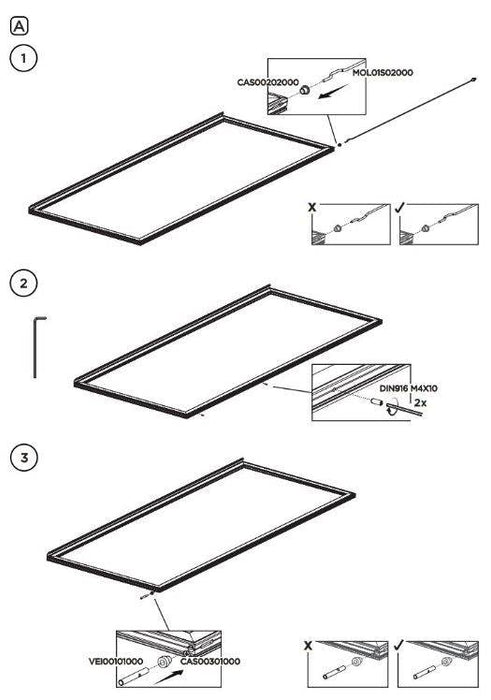 Hydra-Kool KGH-OF-40-S KGH-OF Grab-N-Go High Profile Case - Top Restaurant Supplies