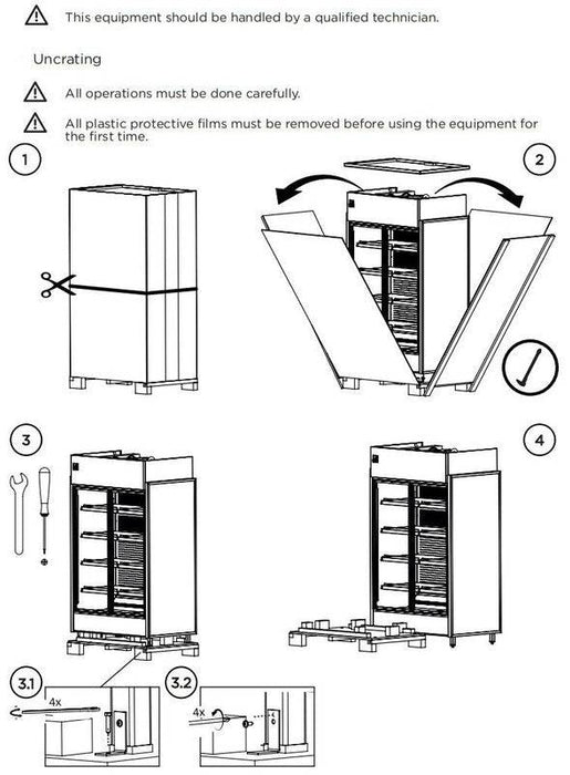 Hydra-Kool KGV-MD-2-R High Volume Grab-N-Go for Remote Condensing Unit - Top Restaurant Supplies