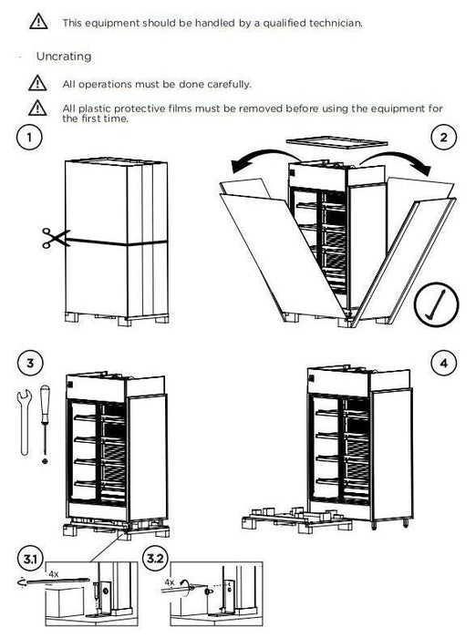 Hydra Kool KGV-MR-3-R High Volume Grab-N-Go for Remote Condensing Unit - Top Restaurant Supplies