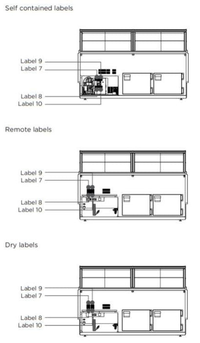 Hydra Kool KPM-CG-80-S Deli Products and Packaged Meat Curved Glass Deli Case - Top Restaurant Supplies