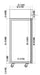 IKON IT82F-DV Triple Door Freezer Top Mount, 81" Wide, 67.7 Cu. Ft. - Top Restaurant Supplies