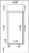 IKON IT56R Double Door Refrigerator Top Mount, 53.9" Wide, 42.5 Cu. Ft. - Top Restaurant Supplies
