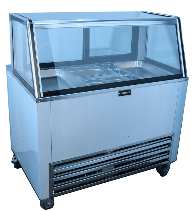 Cooltech BMBTG-48 48” Salad Bar with Double Duty Glass Top - Top Restaurant Supplies - Salad Bar - Cooltech