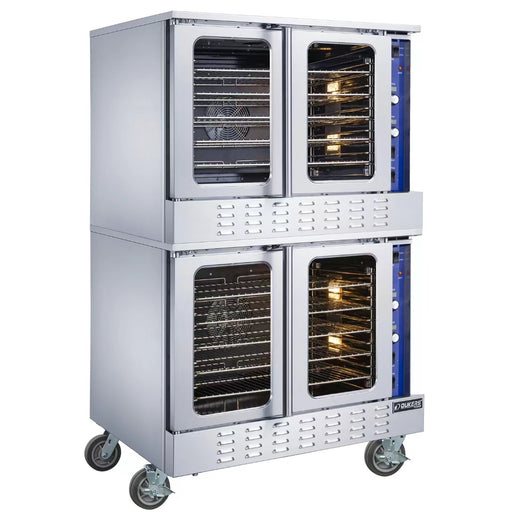 Dukers DCCOG2 Double Convection Oven - 108,000 BTU/H - 110V - Top Restaurant Supplies