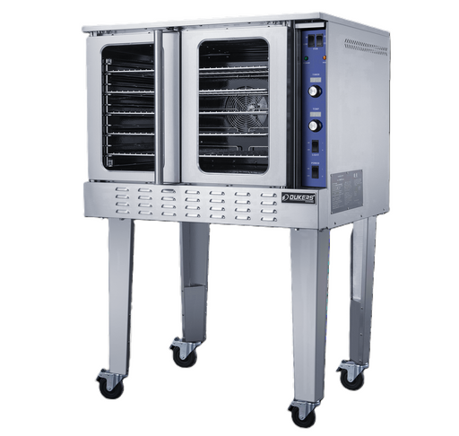 Dukers DCCOG1 Single Convection Oven - 54,000 BTU/H - 3 Burner - Top Restaurant Supplies