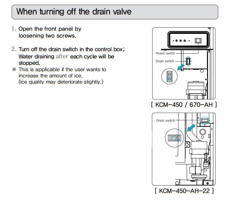 Kool-It KCM-670-AH Modular Ice Makerr, 666 Lbs. Per Day, Half Cube Style Ice - Top Restaurant Supplies