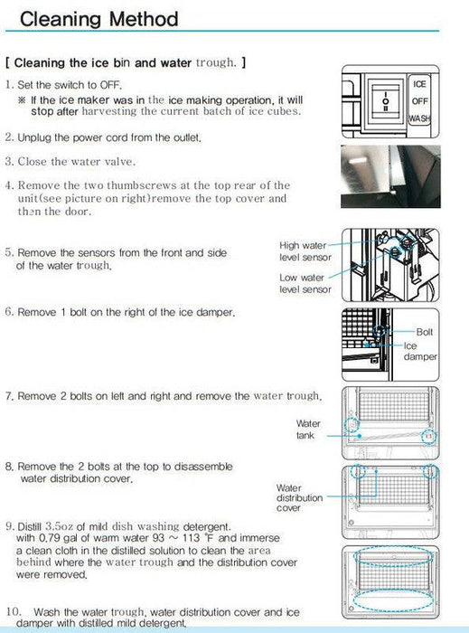 Kool-It KCU-180-AH Undercounter Ice Maker, 177 Lbs. Per Day, Undercounter, Half Cube Style Ice - Top Restaurant Supplies