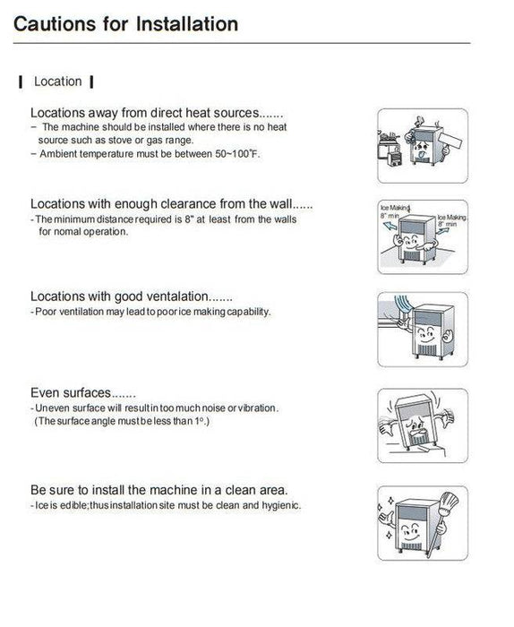 Kool-It KCU-80-AB Undercounter Ice Maker, 73 Lbs. Per Day, Undercounter, Bell Shaped Ice - Top Restaurant Supplies