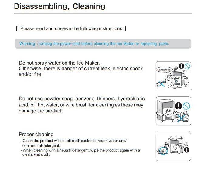 Kool-It KCU-80-AB Undercounter Ice Maker, 73 Lbs. Per Day, Undercounter, Bell Shaped Ice - Top Restaurant Supplies