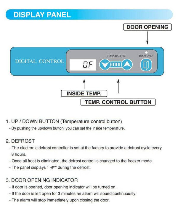 Kool-It KBSR-1 Single Door Refrigerator Bottom Mount, 26.8" Wide, 18.9 Cu. Ft. - Top Restaurant Supplies