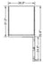 Kool-It KBSR-1 Single Door Refrigerator Bottom Mount, 26.8" Wide, 18.9 Cu. Ft. - Top Restaurant Supplies