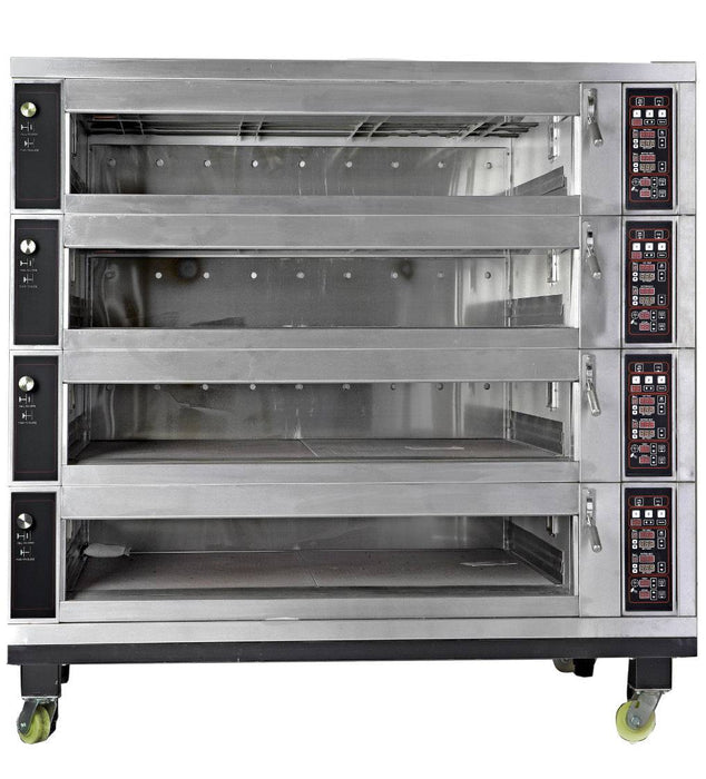 LBC Bakery SE-923 Electric Triple Deck Bake Oven, 2 Pan Capacity Per Deck - Top Restaurant Supplies
