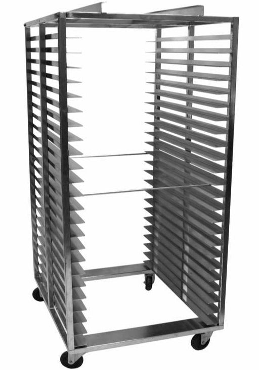 LBC Bakery LRR-2D-26-15 Double Side-Load Stainless Steel Roll-in Oven Rack - Top Restaurant Supplies