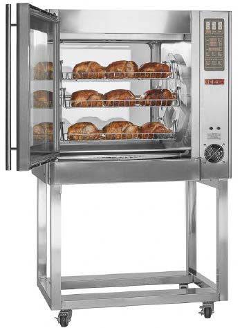 LBC Bakery LCR7W 7-Spit Rotisserie Oven with Wash System - Top Restaurant Supplies