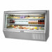 Leader Refrigeration ERCD72ES 72" Counter Deli Display Case with 4 Doors and 1 Shelf - Top Restaurant Supplies