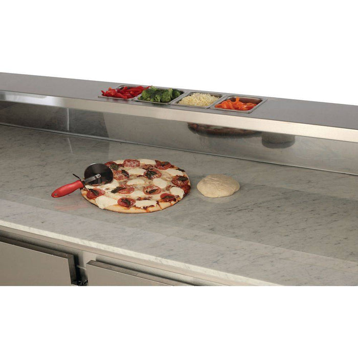 Leader Refrigeration DR48-SS 48" Dough Retarder Stainless Steel Top, 1 1/2 Doors - Top Restaurant Supplies
