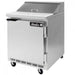 Leader NSFM27 Mega Top Bain Marie, Sandwich & Salad Refrigerated Prep Table,1 Door, 27" - Top Restaurant Supplies - Mega Top Bain Marie - Leader Refrigeration