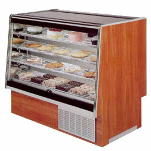 Marc Refrigeration SQBCR-48 S/C Self Contained 48" Refrigerated Bakery Case, Flat Glass - Top Restaurant Supplies