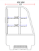 Marchia MDC100 27" Refrigerated Countertop Display Case - Top Restaurant Supplies