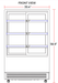 Marchia TMB36 36" Refrigerated Bakery Display Case - Top Restaurant Supplies